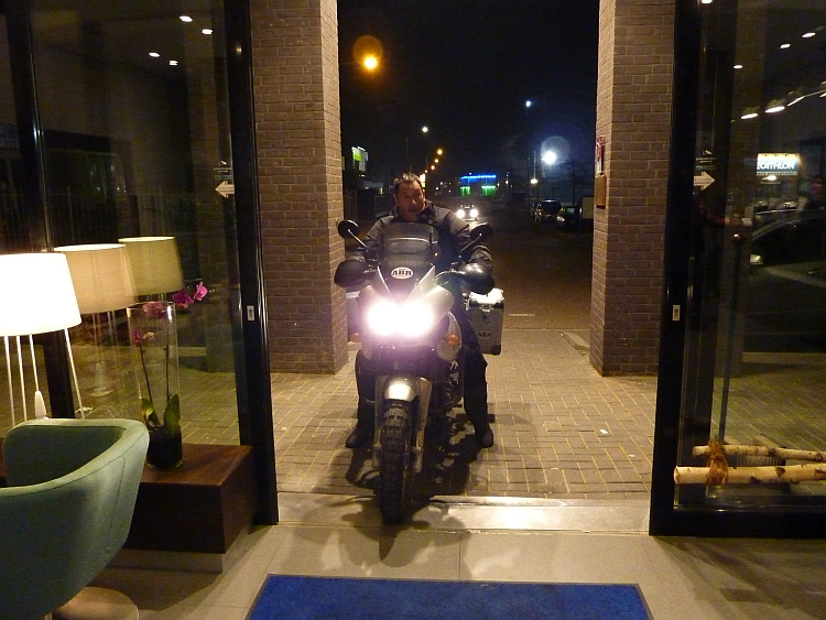 My bike and hotel_2011-06-06.jpg